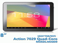  Inch Android Tablet PC MA809